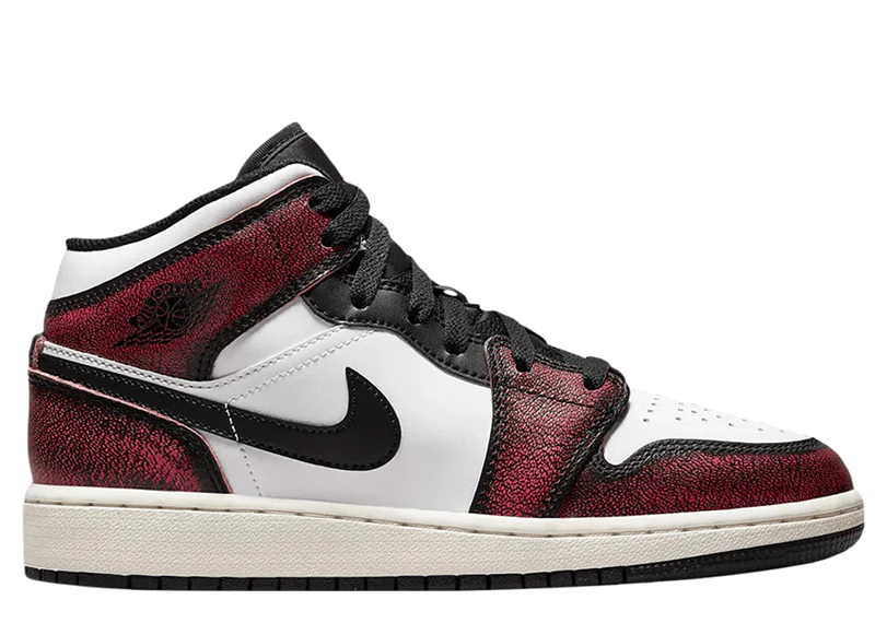 NIKE JORDAN 1 MID SE 'WEAR AWAY INFRARED' (GS)